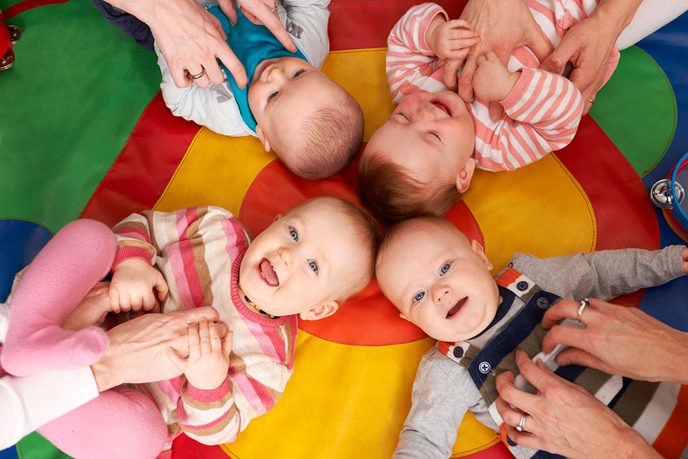 Babies Having Fun at a Preschool & Daycare Serving New Braunfels, TX