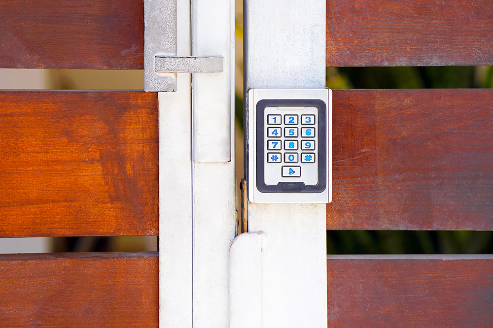 Digital security keypad at a Preschool & Daycare Serving New Braunfels, TX