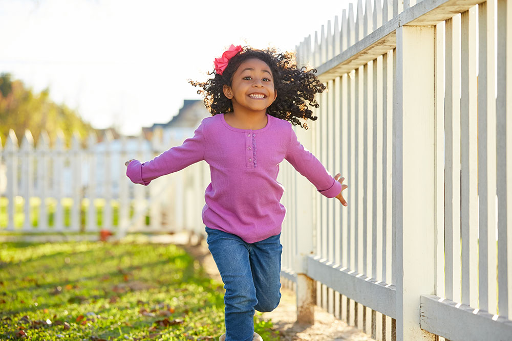 toddler playing running at a Preschool & Daycare Serving New Braunfels, TX