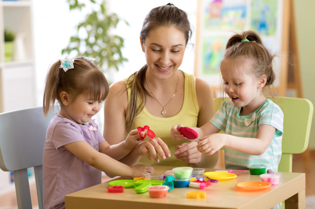 Children Playing with Kindergarten Teacher at a Preschool & Daycare Serving New Braunfels, TX.jpg